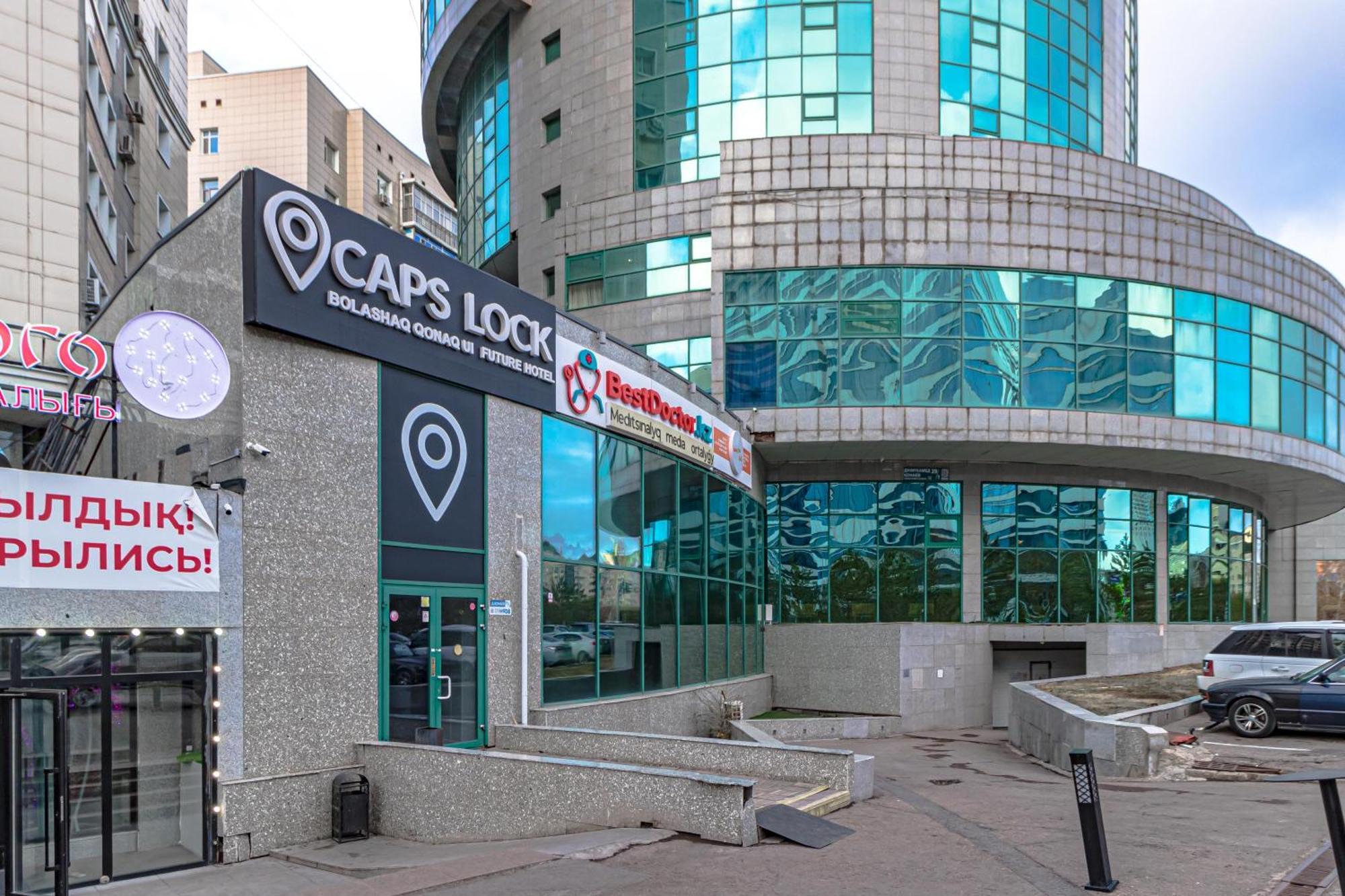 Caps Lock Future Hotel 阿斯坦纳 外观 照片